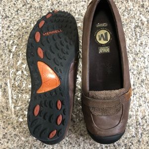 Merrell Leather Slip-Ons